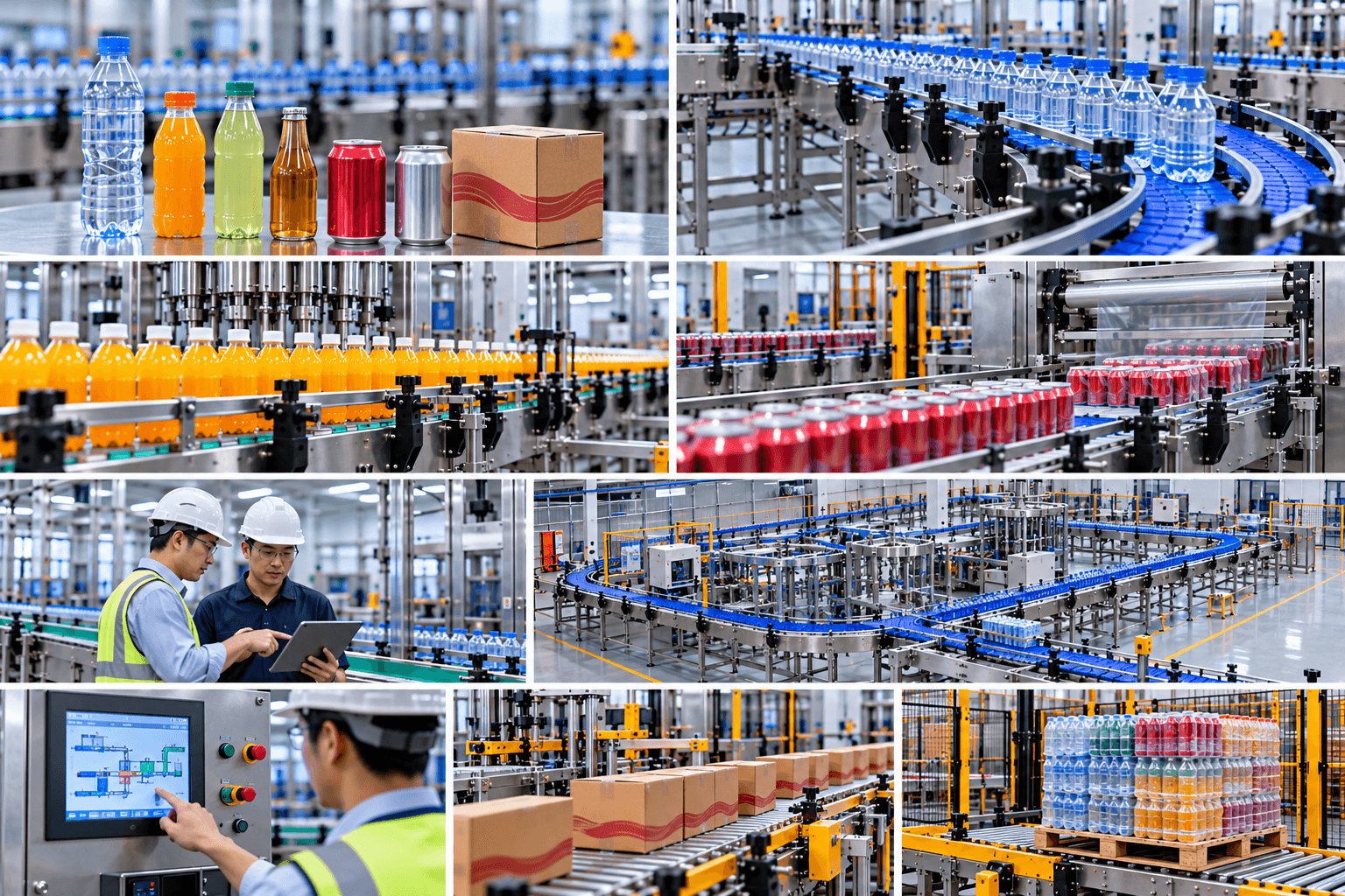Kinh nghiệm lựa chọn băng tải ngành nước giải khát
