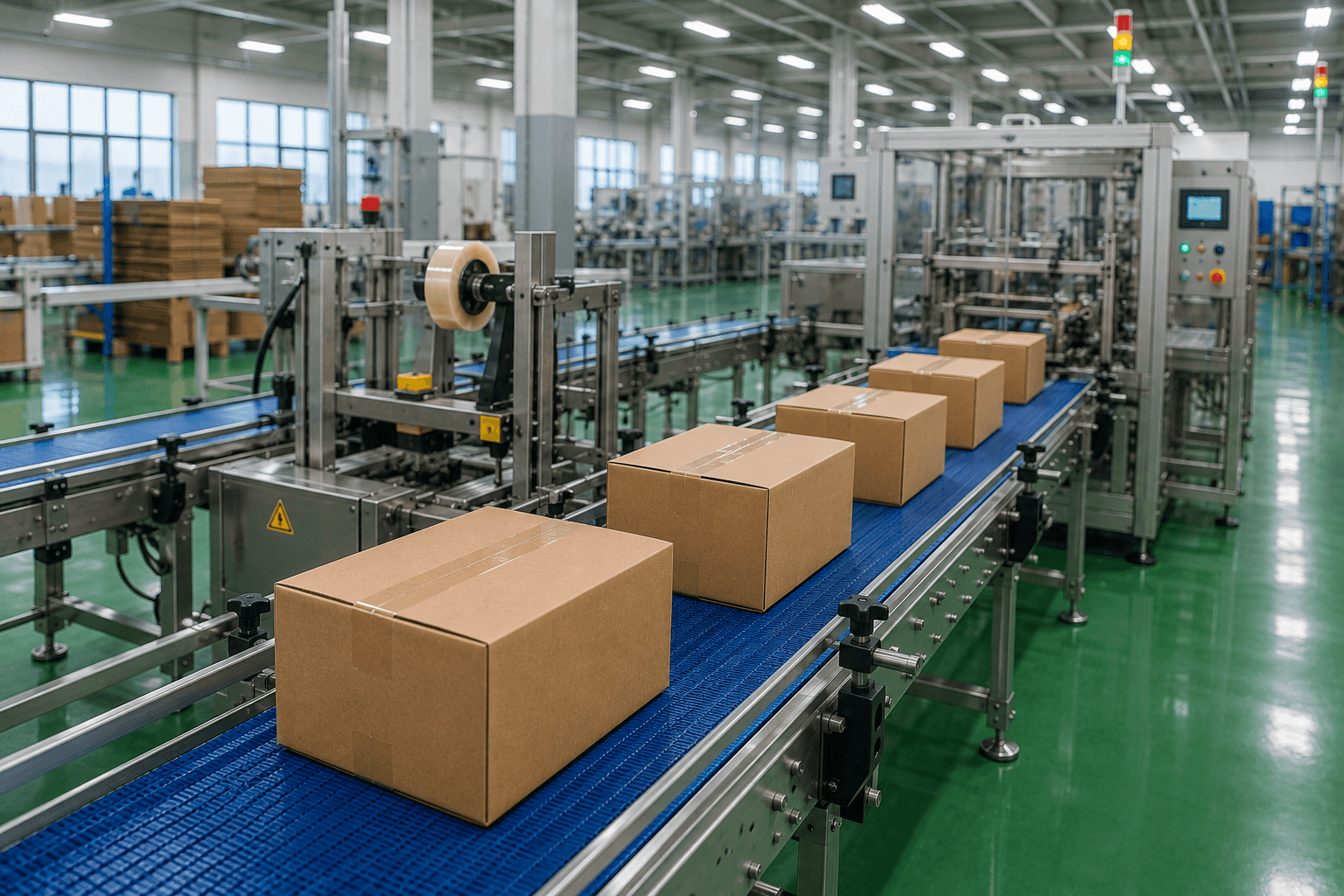 lợi ích của băng chuyền đóng gói sản phẩm