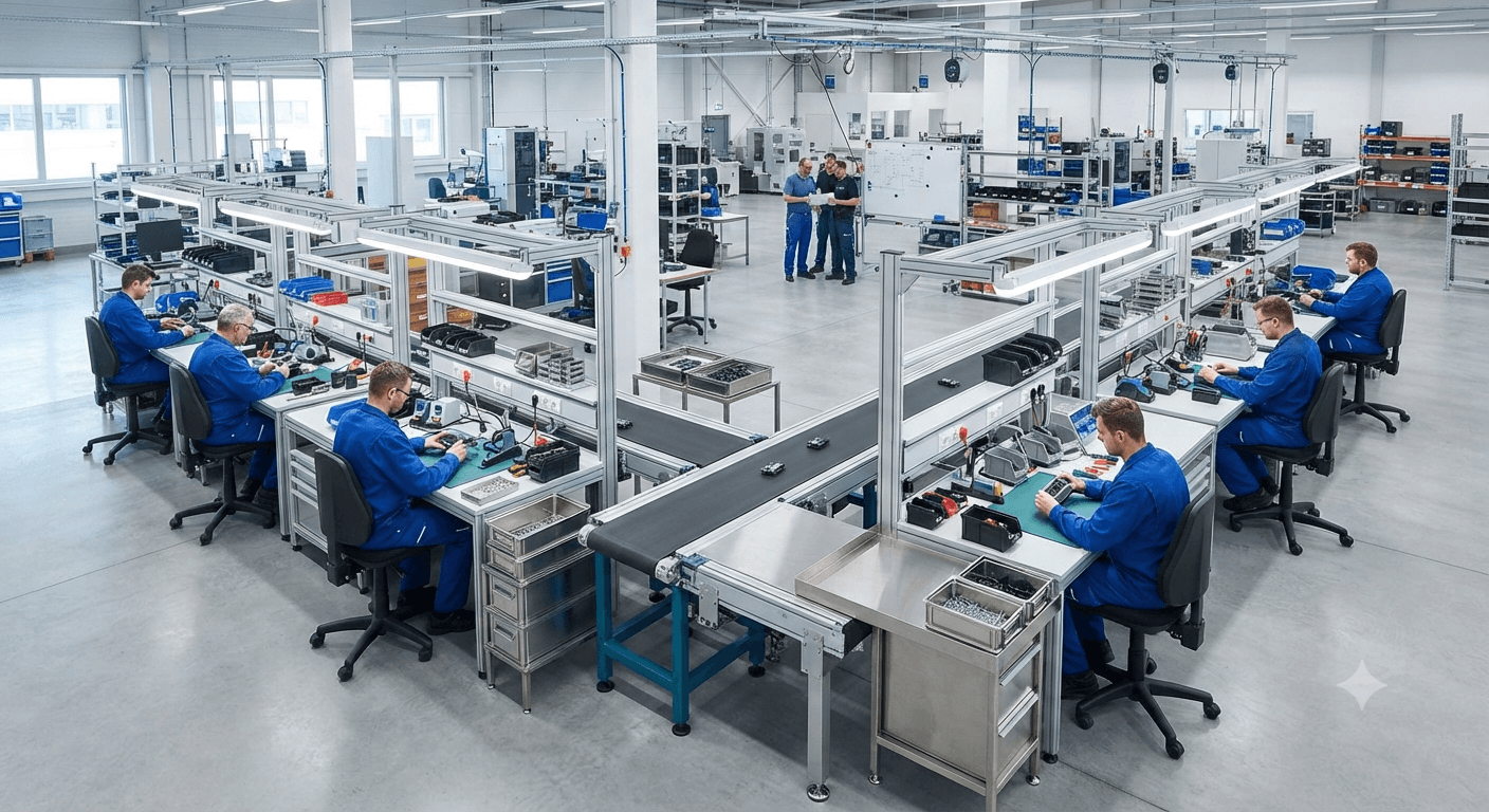 Những lưu ý khi lựa chọn băng tải có bàn thao tác