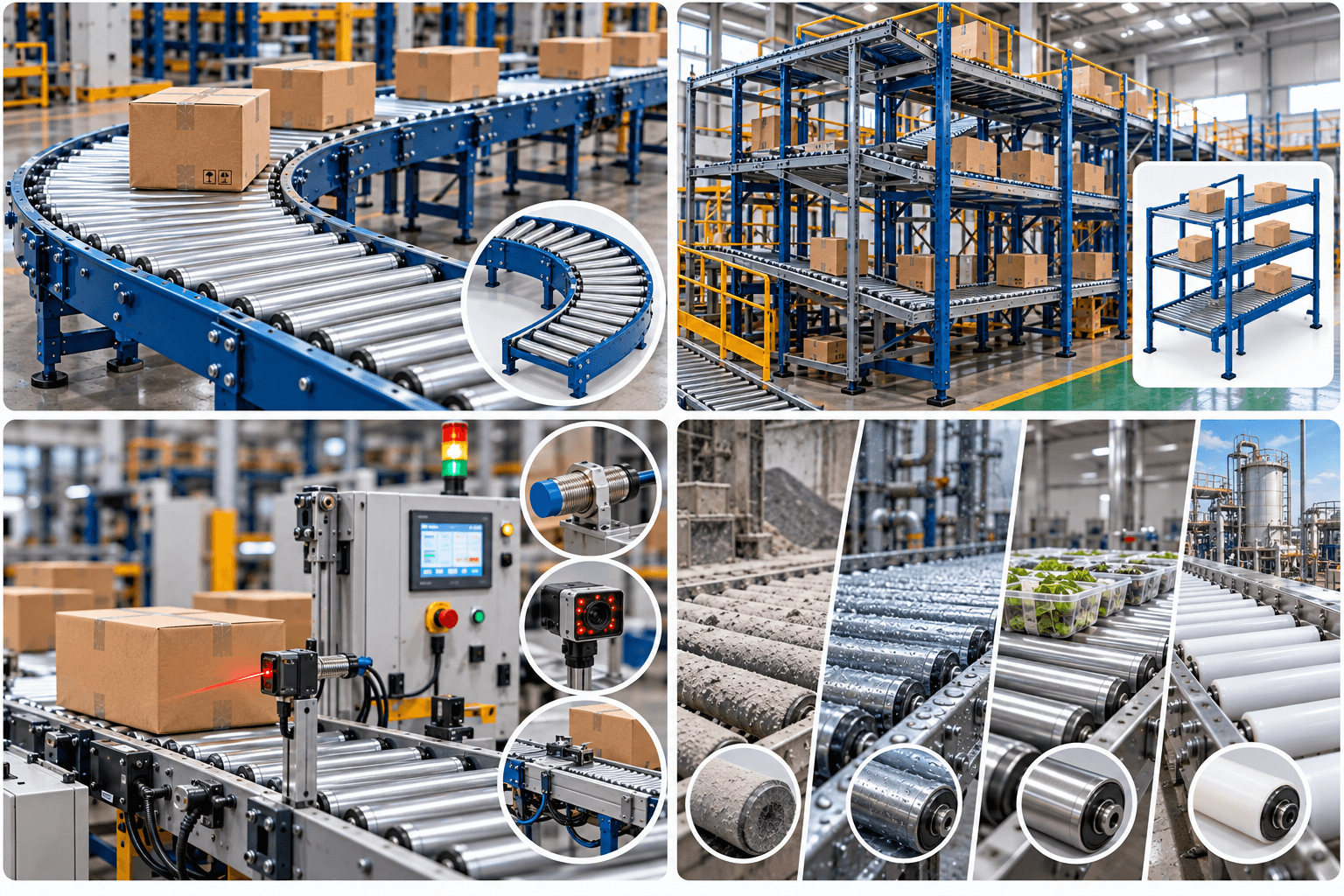 Những yếu tố khác làm thay đổi giá băng tải con lăn