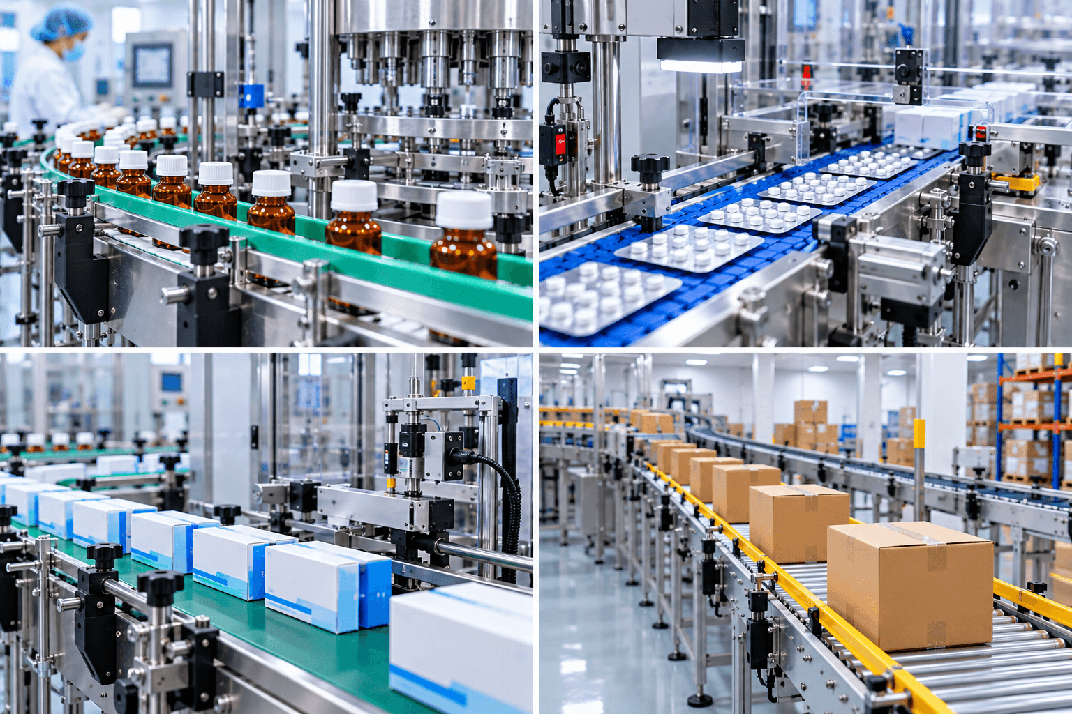 Ứng dụng của băng tải ngành dược phẩm