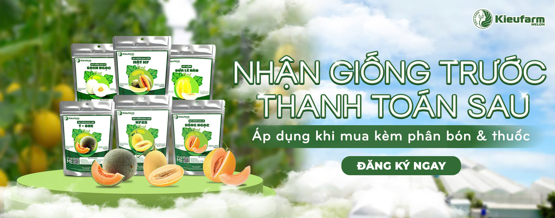 Nhận giống trước - Thanh toán sau