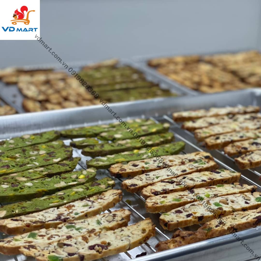 Cách làm bánh BISCOTTI giòn tan, chất lượng cực đơn giản tại nhà
