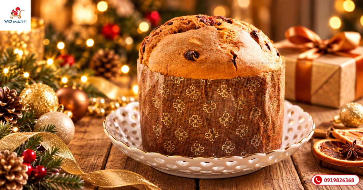Cách làm bánh Panettone mềm xốp, thơm bơ chuẩn vị Ý