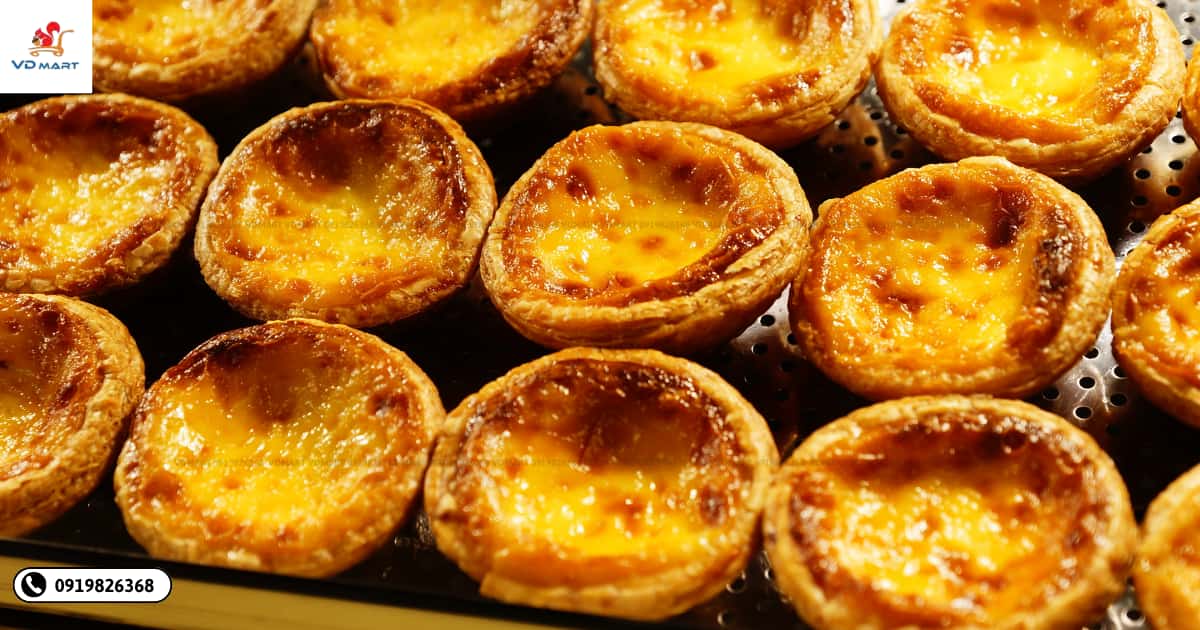 Cách làm bánh tart trứng giòn vỏ, mềm nhân