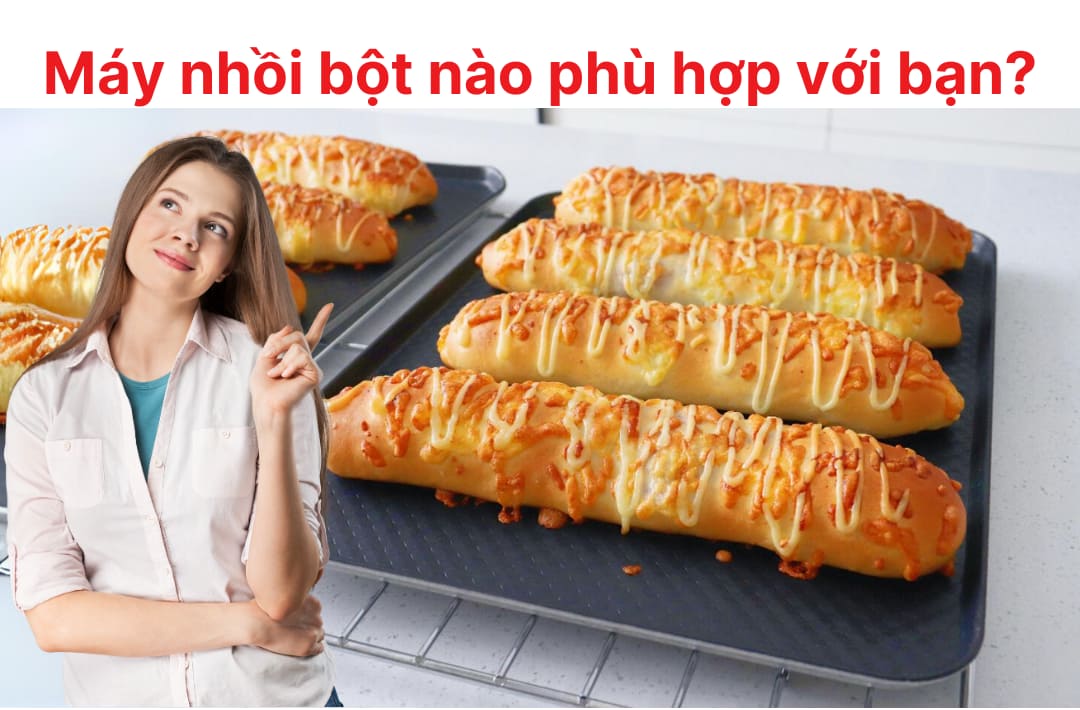 Hướng Dẫn Chọn Mua Máy Trộn Bột: Loại Nào Phù Hợp Với Bạn?