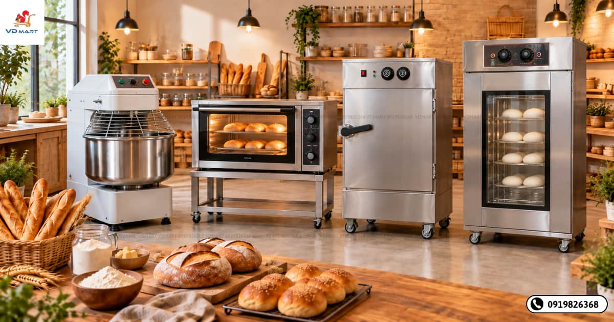 7 máy làm bánh cho tiệm nhỏ đáng đầu tư