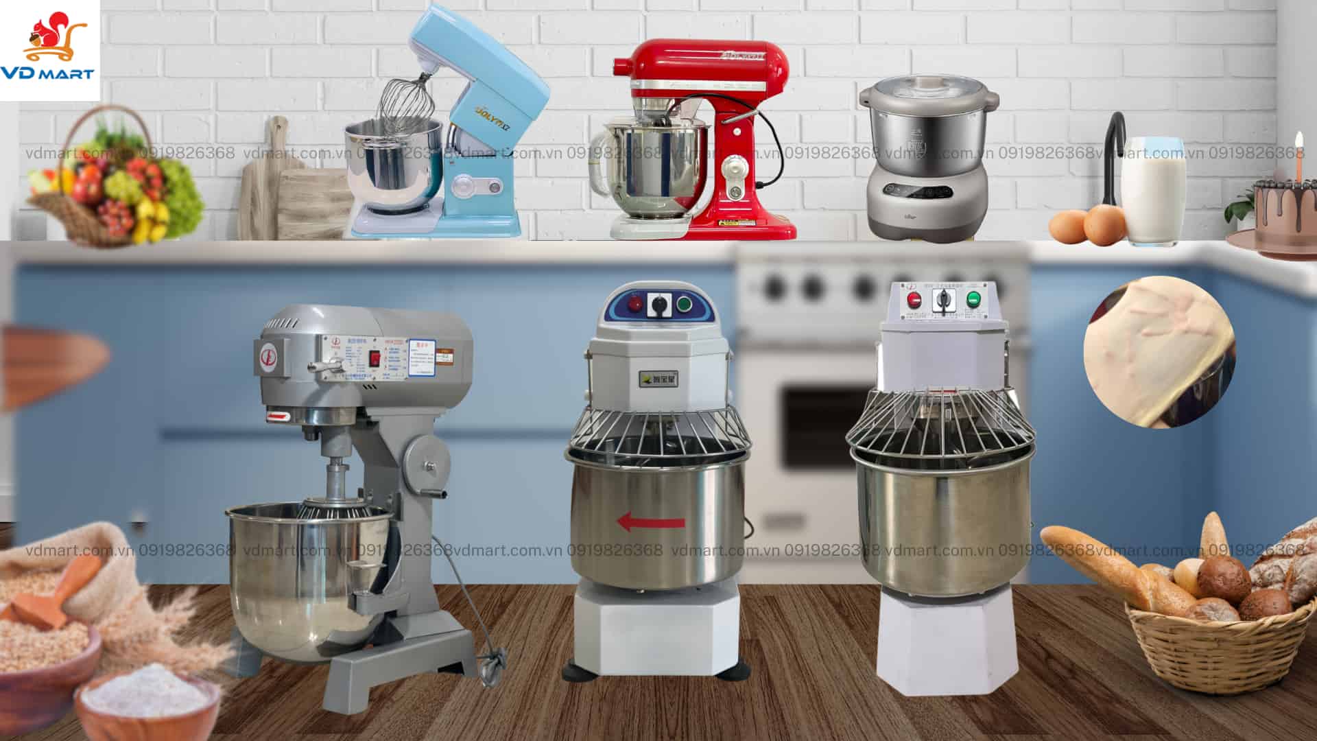 Mua máy trộn bột tại Đồng Nai chính hãng giá rẻ
