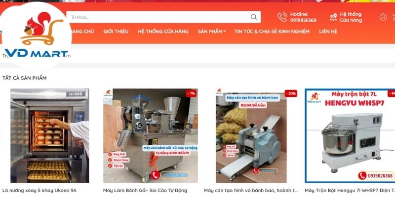 Mua máy trộn bột Hengyu 8L ở Vĩnh Dũng Mart giá tốt