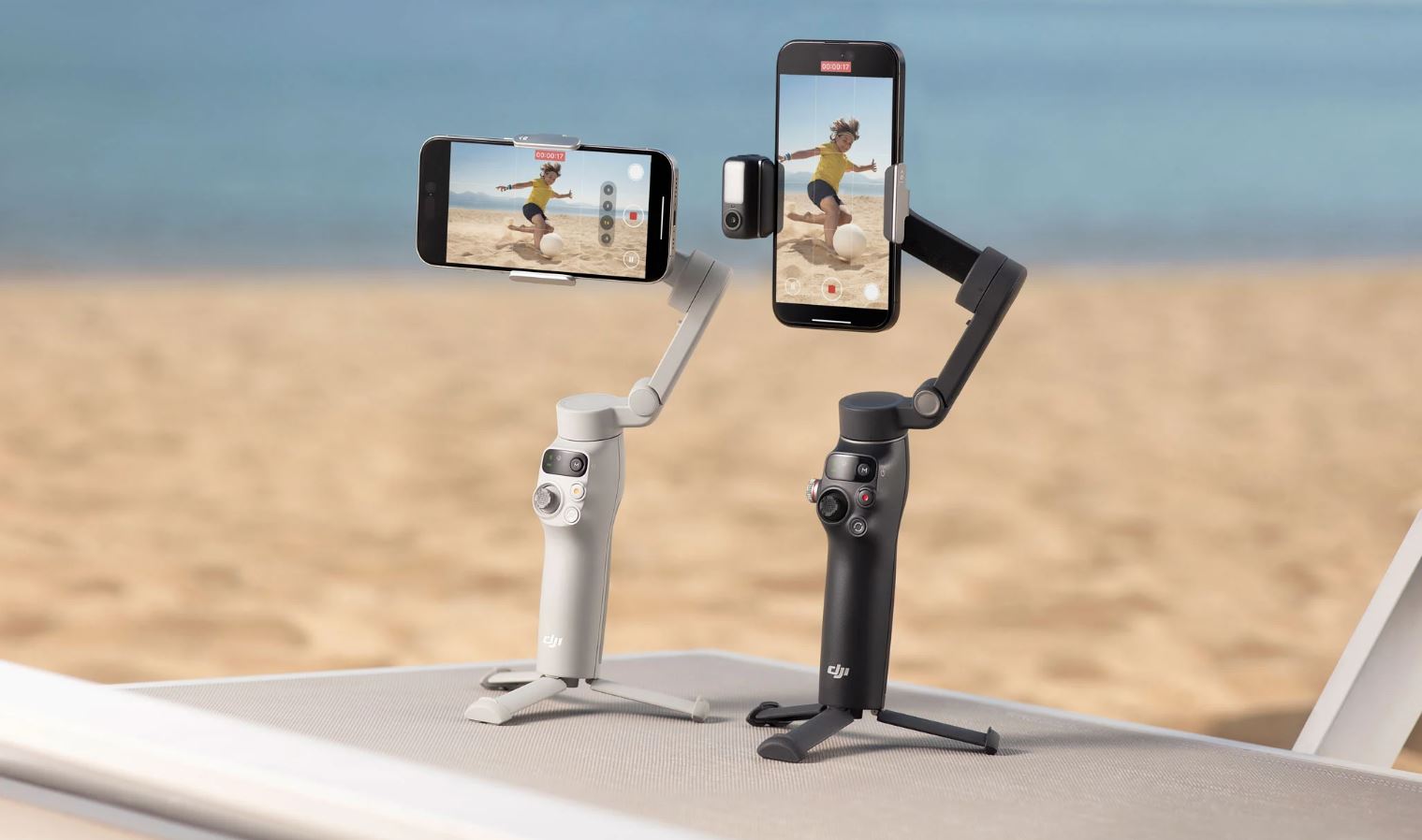 DJI ra mắt Osmo Mobile 7: thêm lựa chọn module camera theo dõi chủ thể, tích hợp chân đế