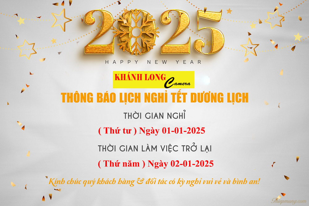 📣THÔNG BÁO LỊCH NGHỈ TẾT DƯƠNG LỊCH 2025🎇