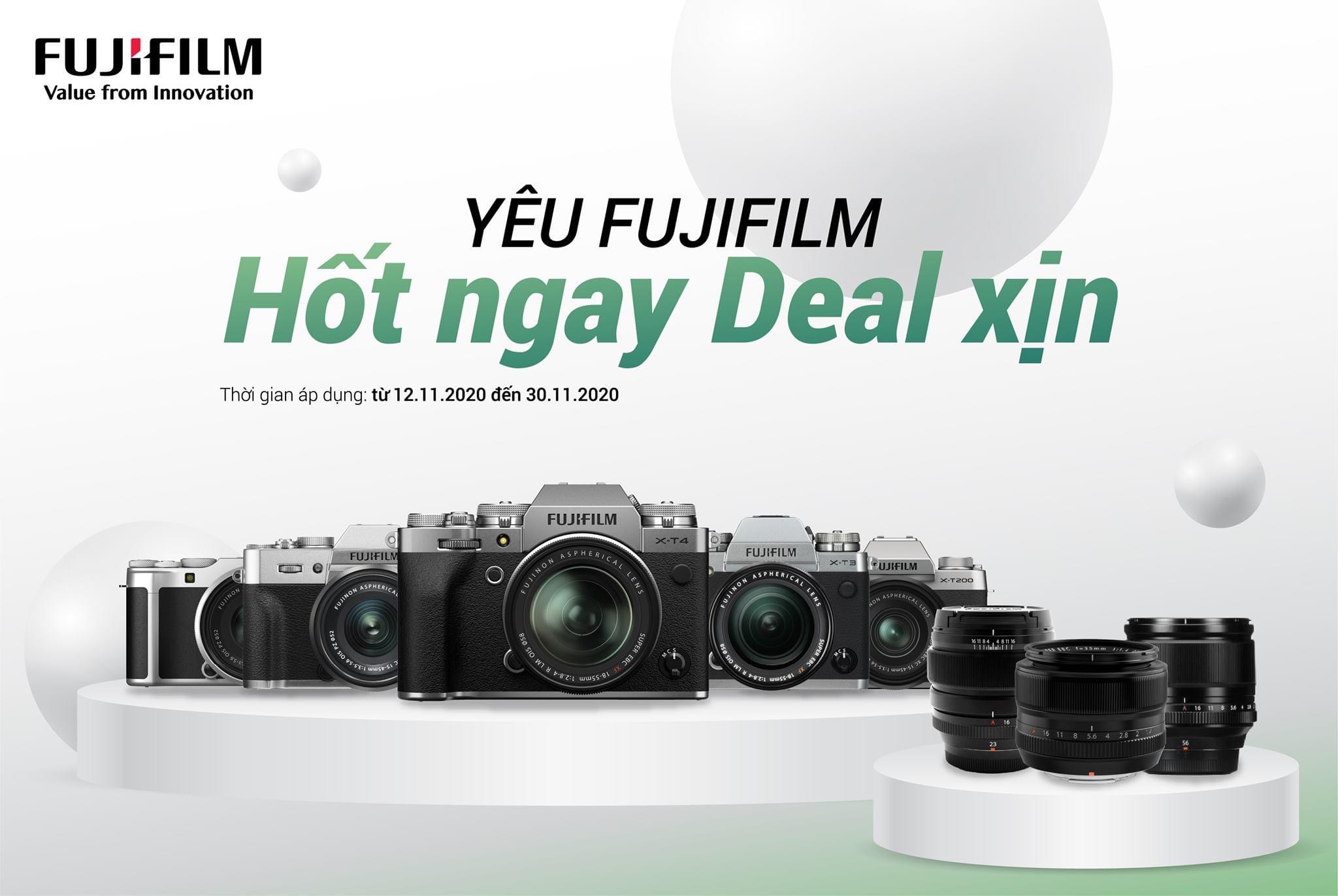 Yêu #Fujifilm hốt ngay deal xịn