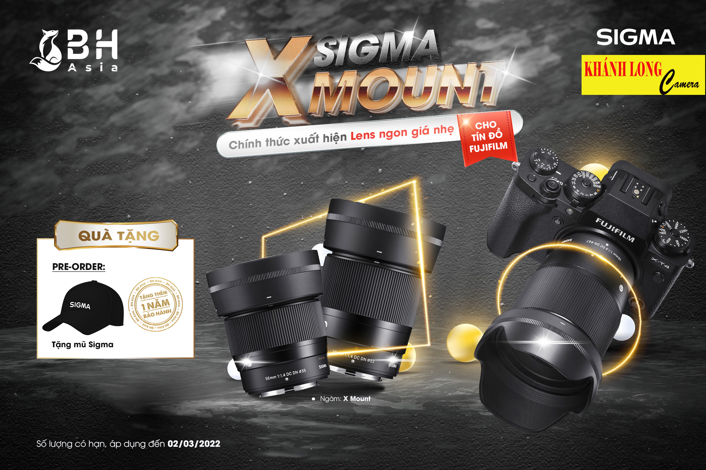 📣TIN VUI CHO TÍN ĐỒ FUJIFILM, SIGMA CHÍNH THỨC RA MẮT LENS X MOUNT - LENS NGON GIÁ NHẸ - LỰA CHỌN MỚI LÝ TƯỞNG!