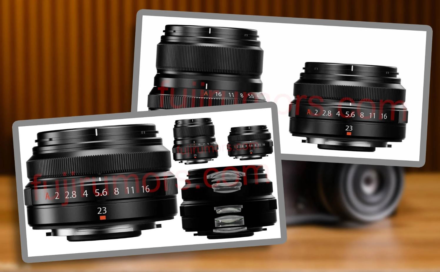 Anh em chơi Fujifilm X-E4 và X-M5 sắp có ống XF23mm mới, nhỏ gọn hơn nhiều so với bản cũ