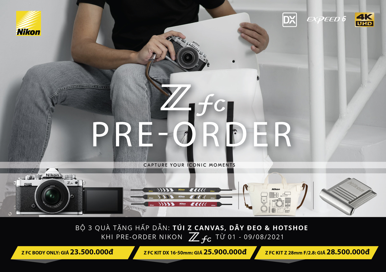 NIKON TRÌNH LÀNG NIKON Z FC: CHIẾC MÁY ẢNH MIRRORLESS KỸ THUẬT SỐ VỚI THIẾT KẾ MÁY FILM