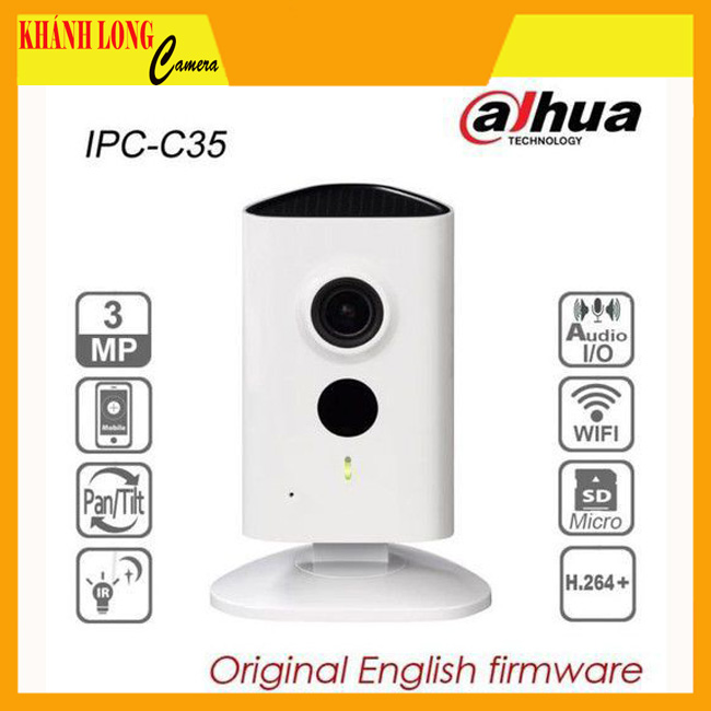 Camera IP Wifi Dahua IPC-C35P Megapixel) - Main Image