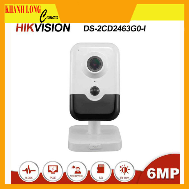 Camera IP Cube 6MP HIKVISION DS-2CD2463G0-IW - Main Image