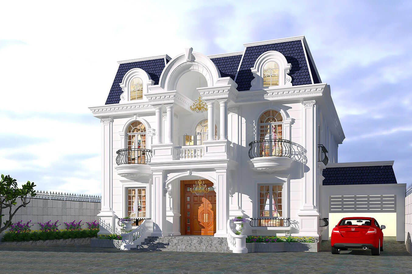 Mái Mansard là gì? Những điều cần biết khi thi công mái Mansard
