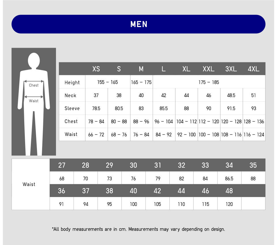 Chi tiết với hơn 73 về uniqlo malaysia size chart