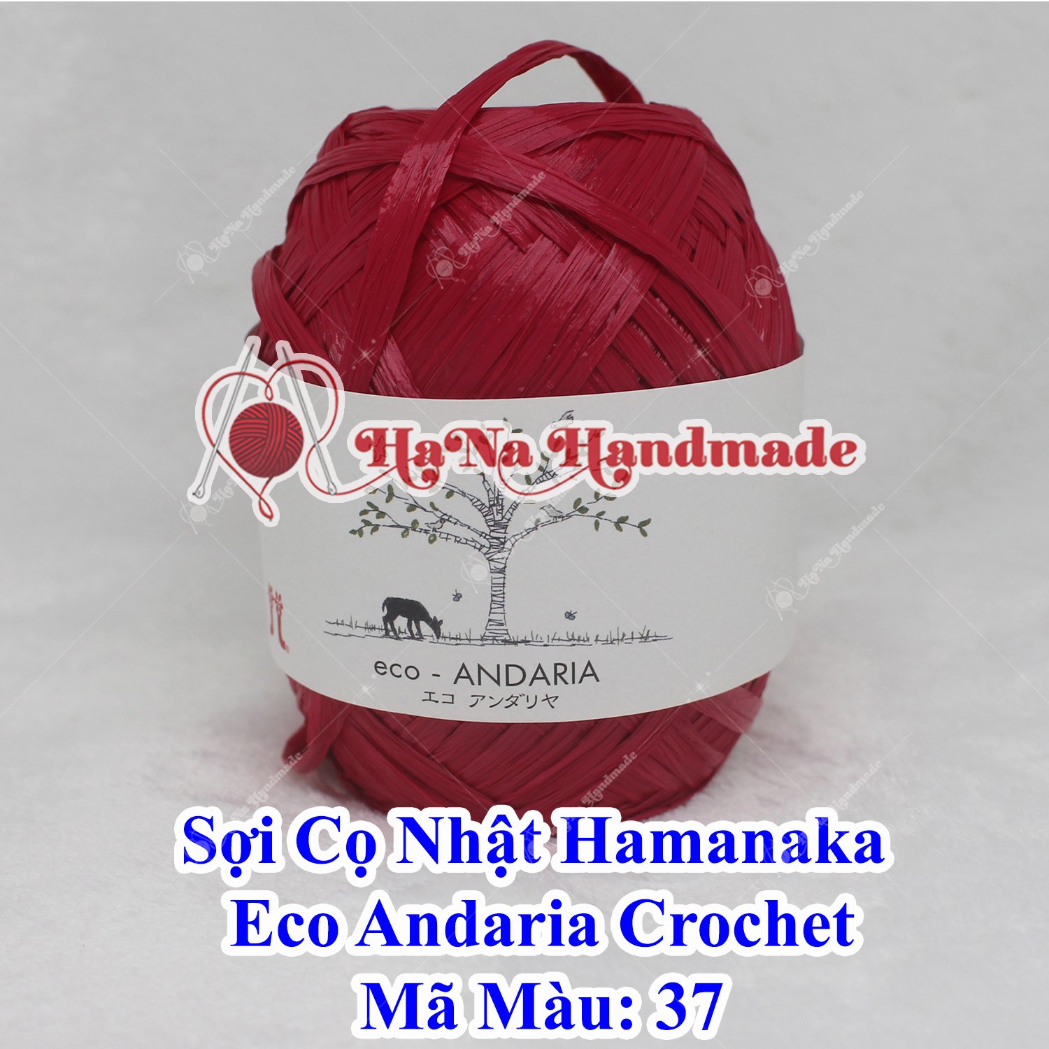 Sợi cọ Nhật Hamanaka 40g/ cuộn 80 mét