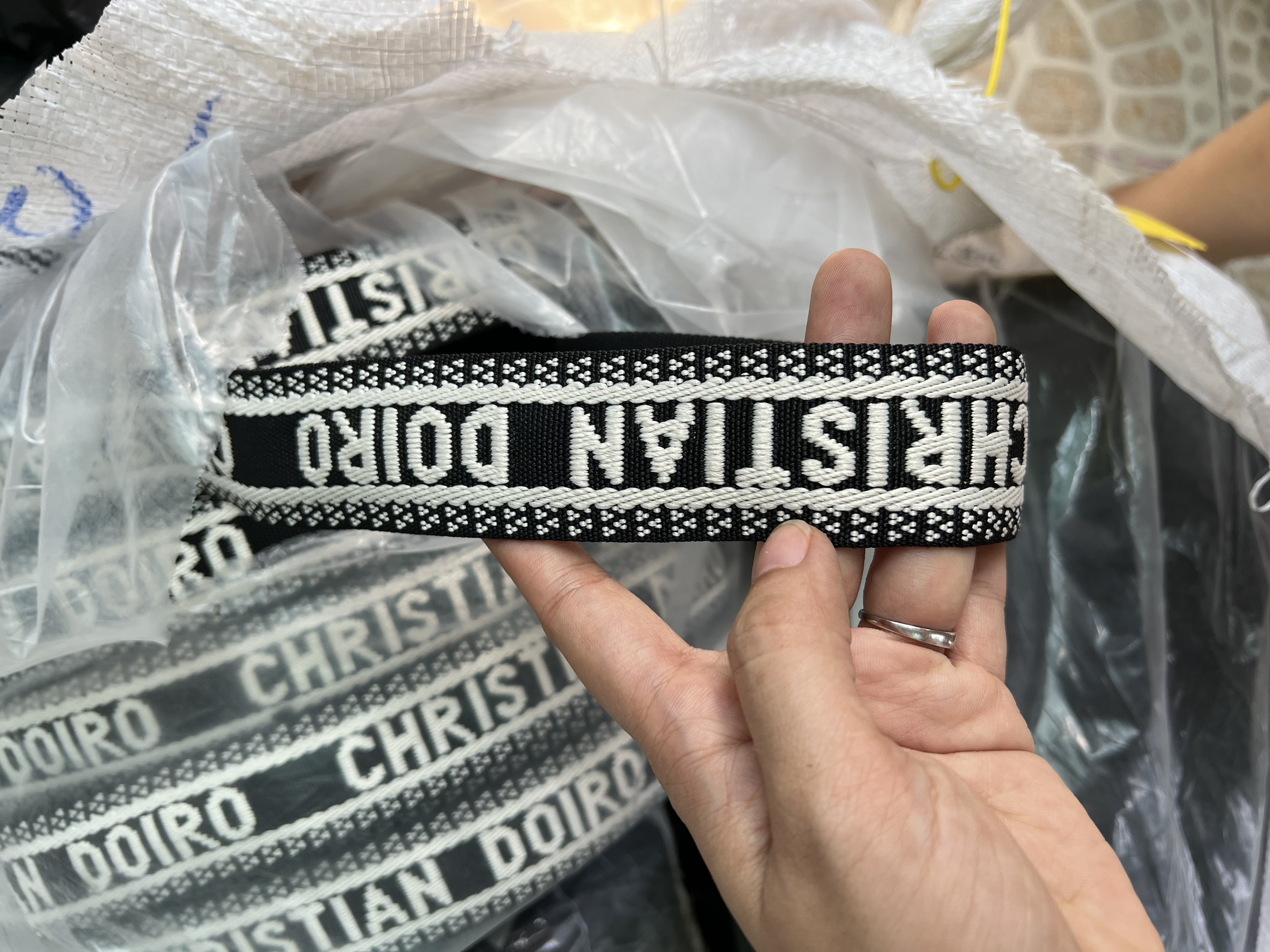 Dây đai họa tiết bản 3.8cm