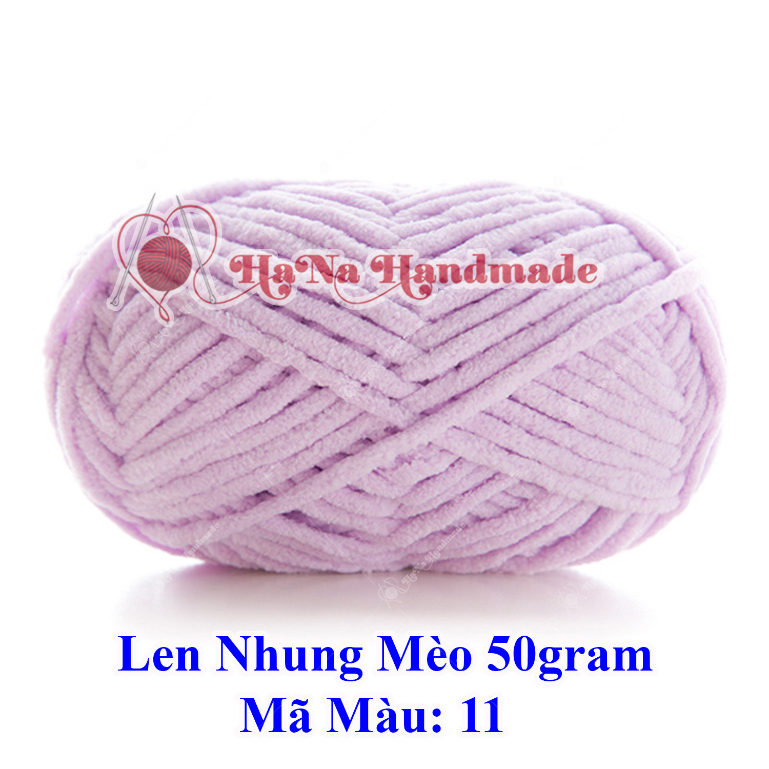 Len nhung mèo 3.5mm cuộn 50gram