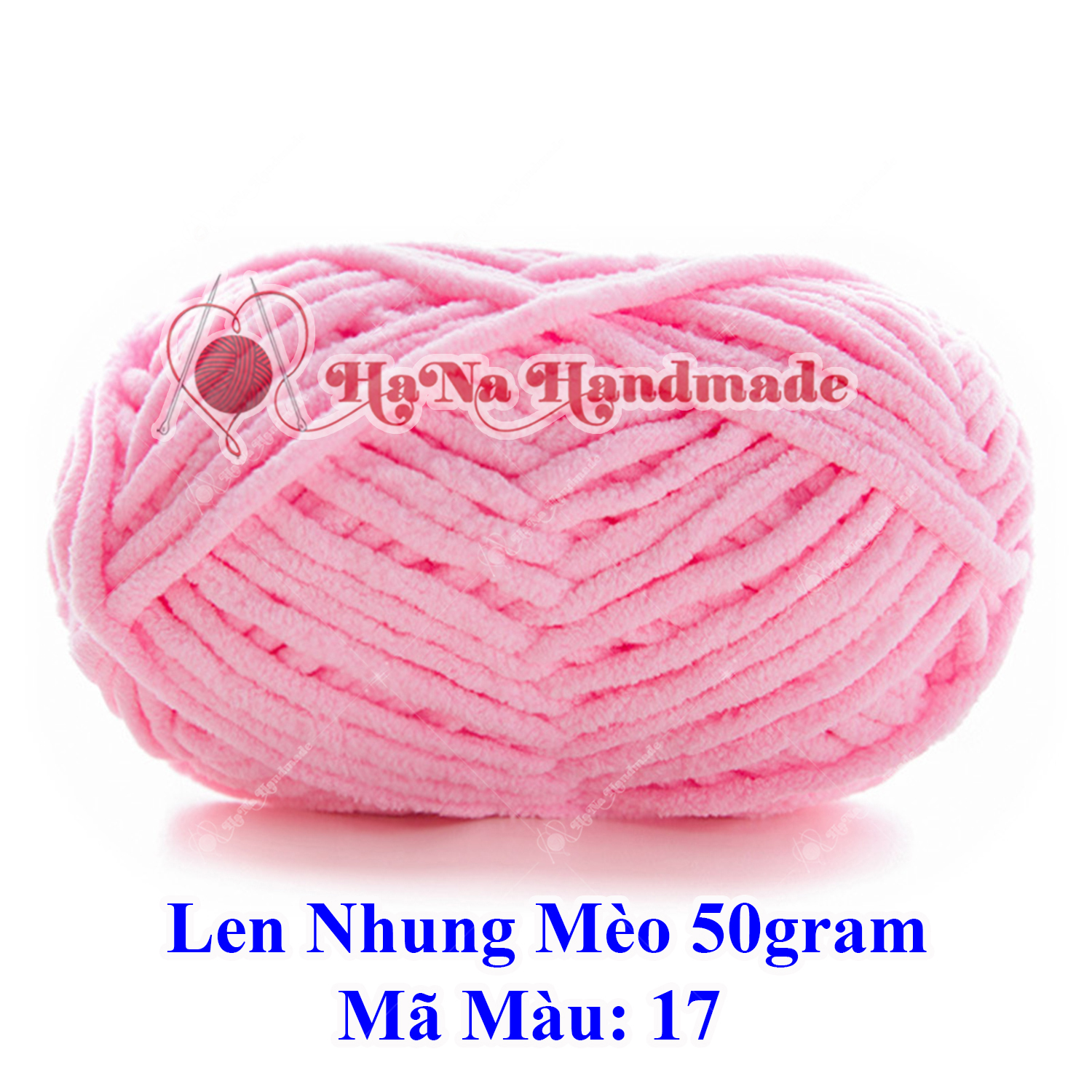 Len nhung mèo 3.5mm cuộn 50gram