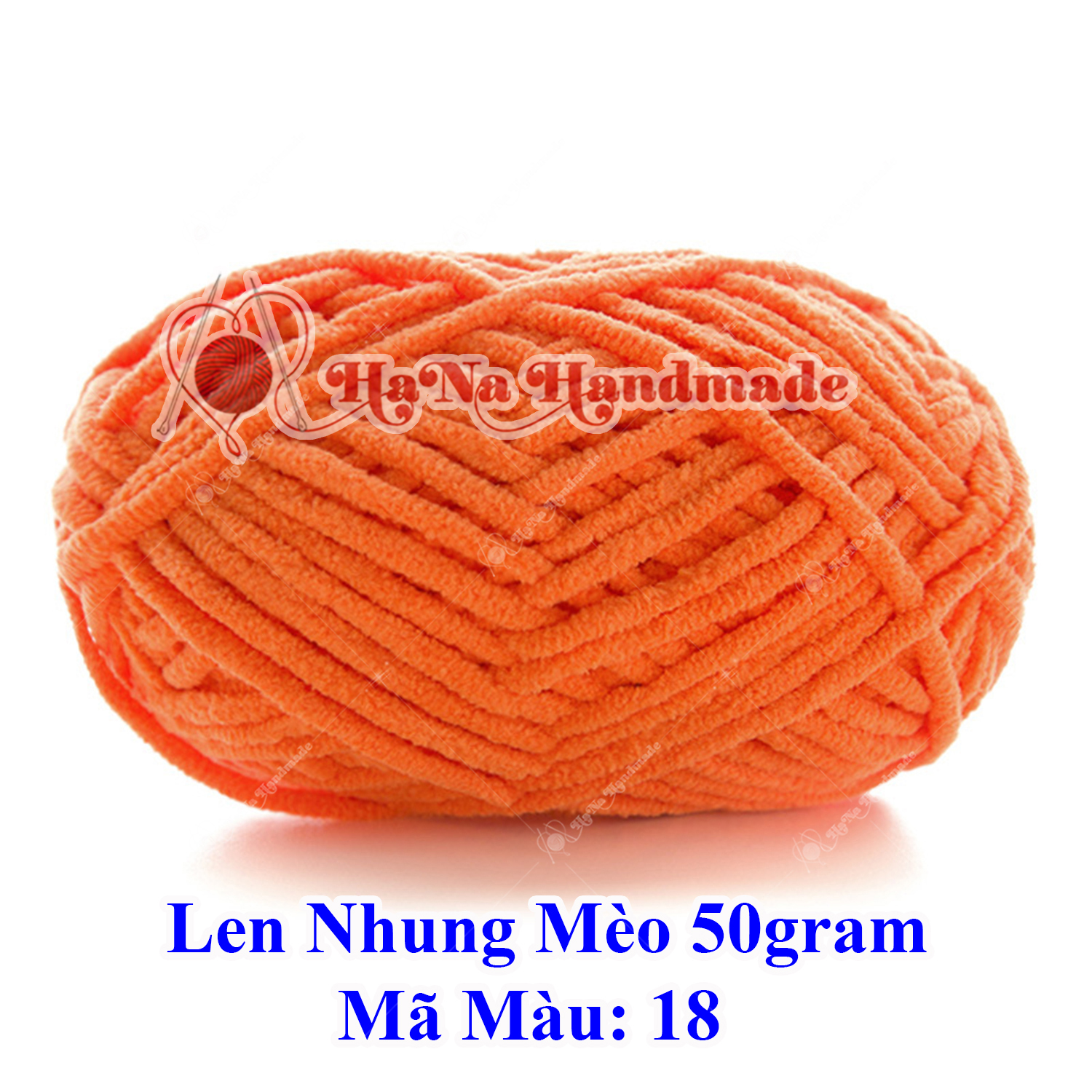 Len nhung mèo 3.5mm cuộn 50gram