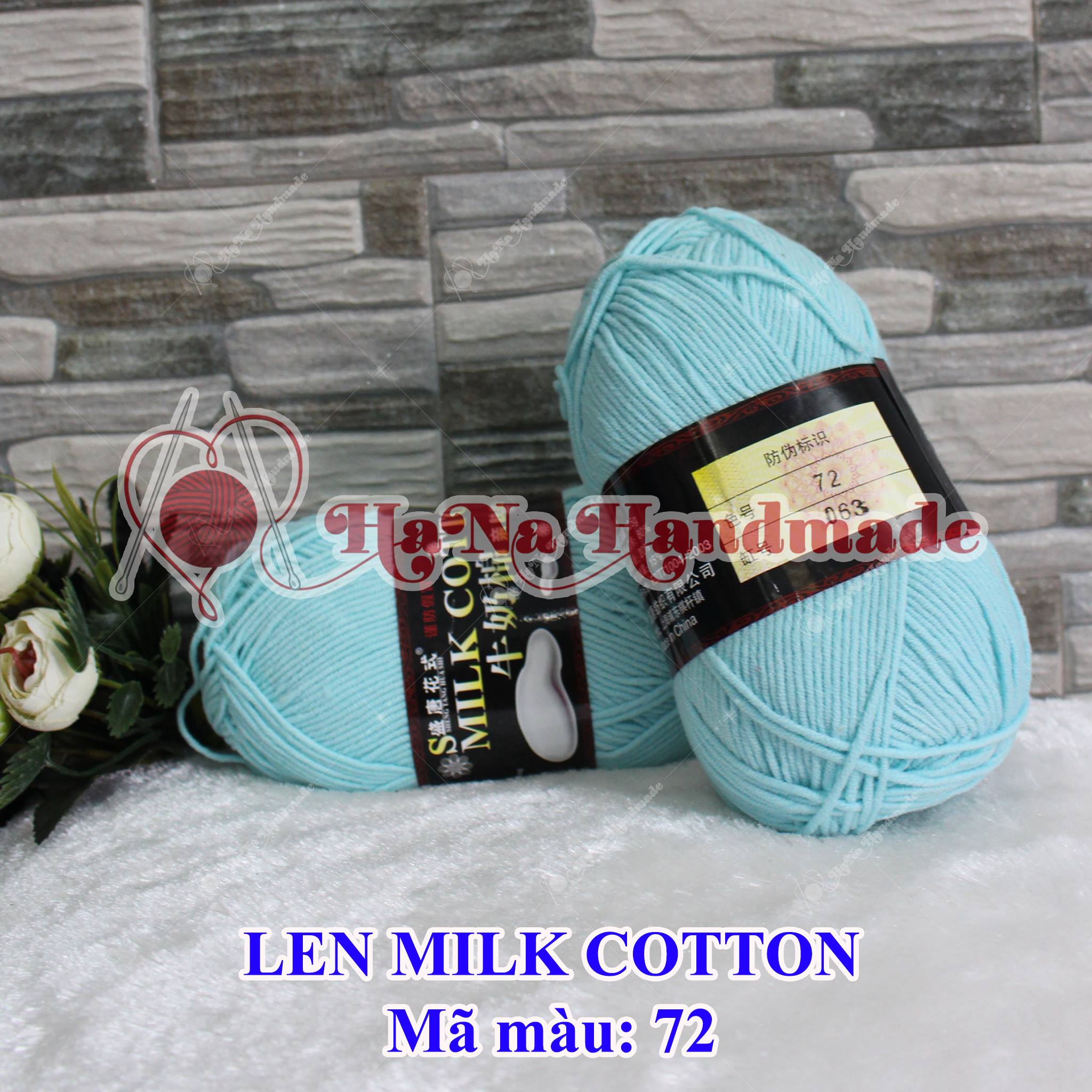Len Milk Cotton Loại 1 (màu 51-103)