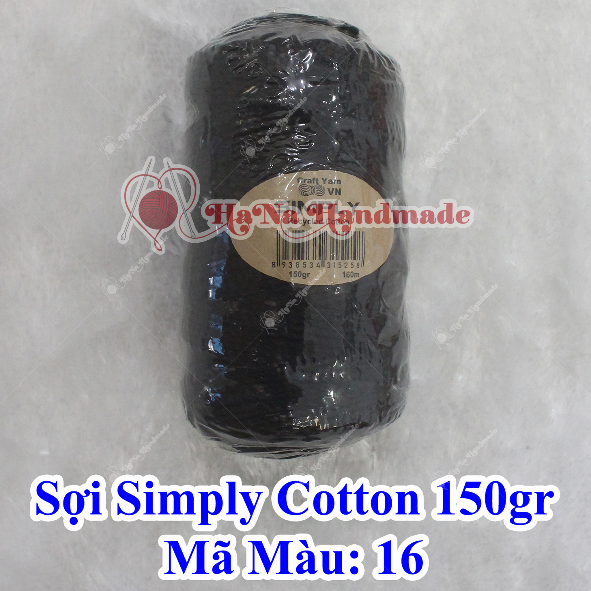 Sợi simply cotton 30k/cuộn/150gram