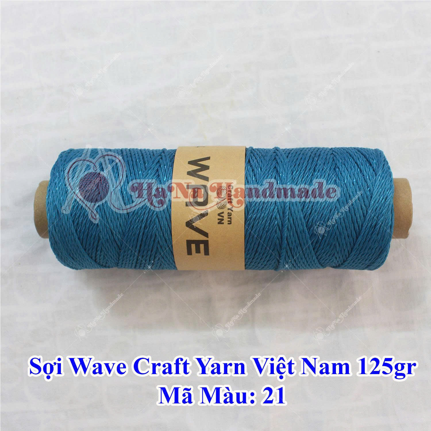 Sợi Wave Craft Yarn Việt Nam 125g móc túi mũ