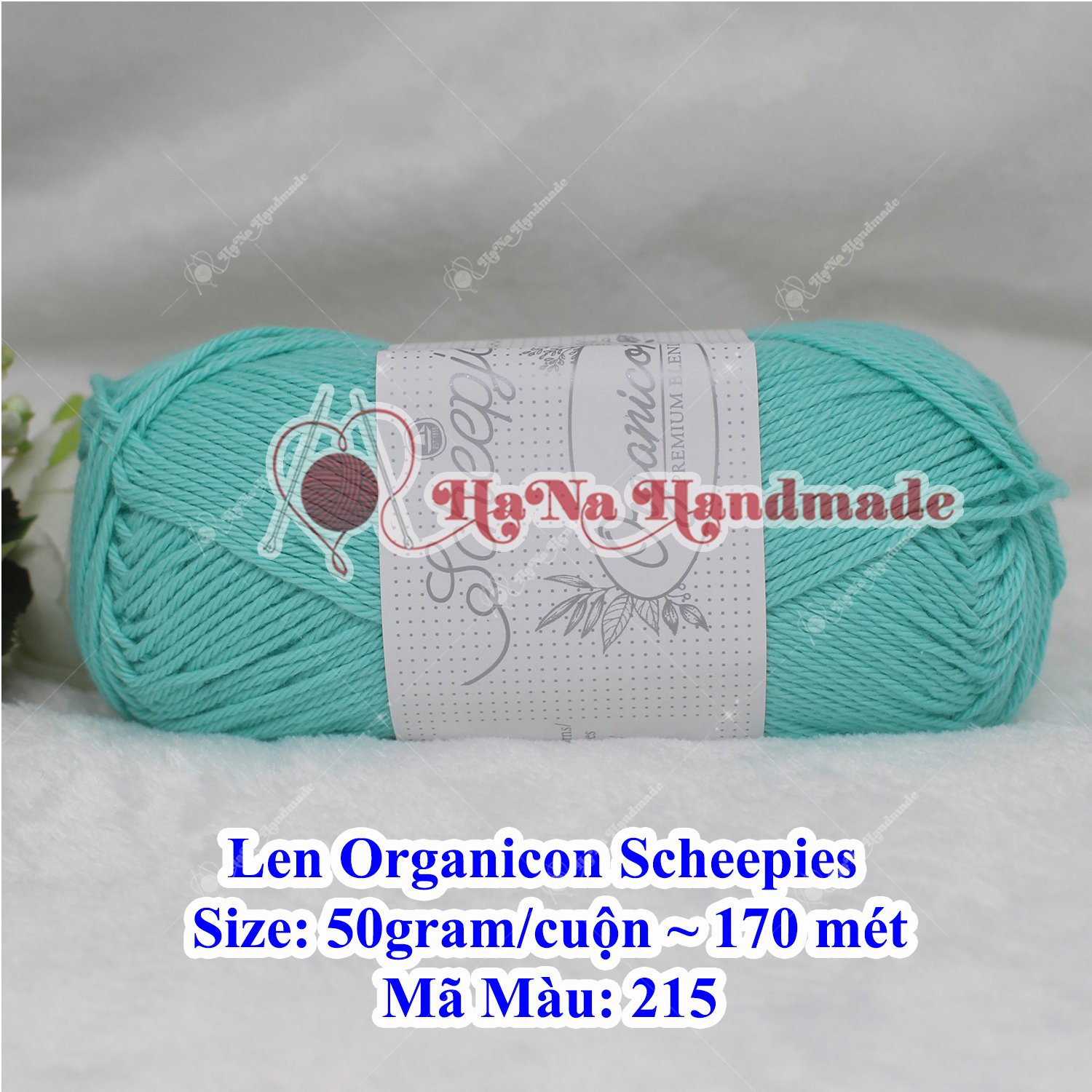 Len Organicon Scheepies 50g/c ~ 170 mét