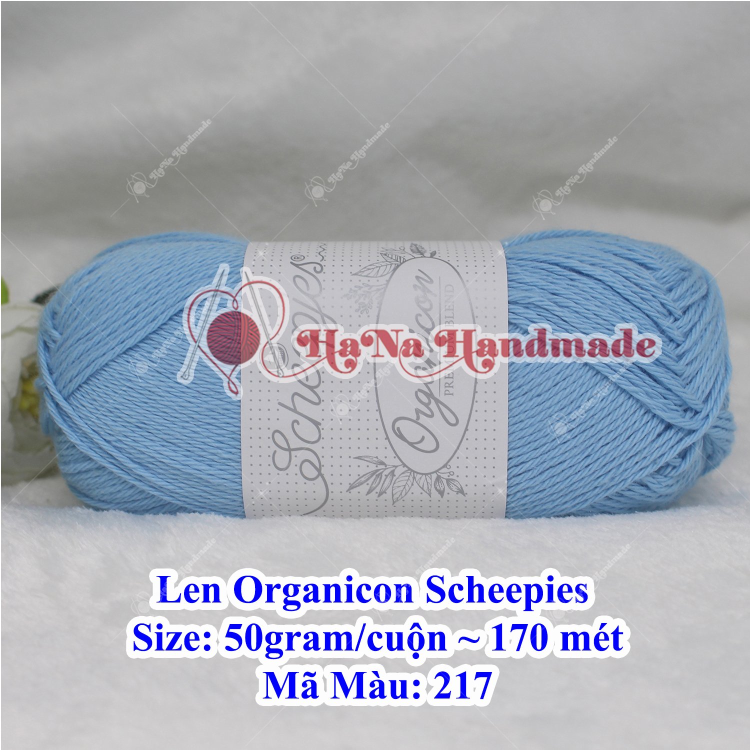 Len Organicon Scheepies 50g/c ~ 170 mét