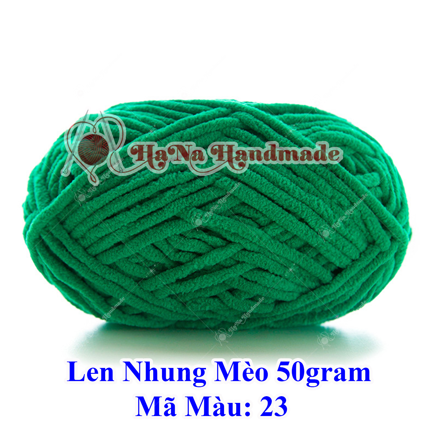 Len nhung mèo 3.5mm cuộn 50gram