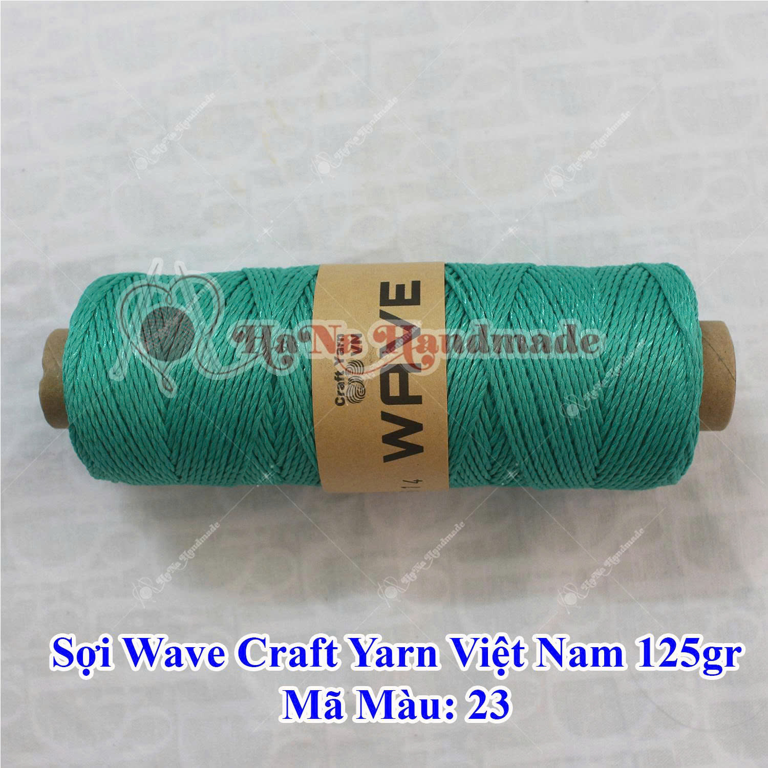 Sợi Wave Craft Yarn Việt Nam 125g móc túi mũ