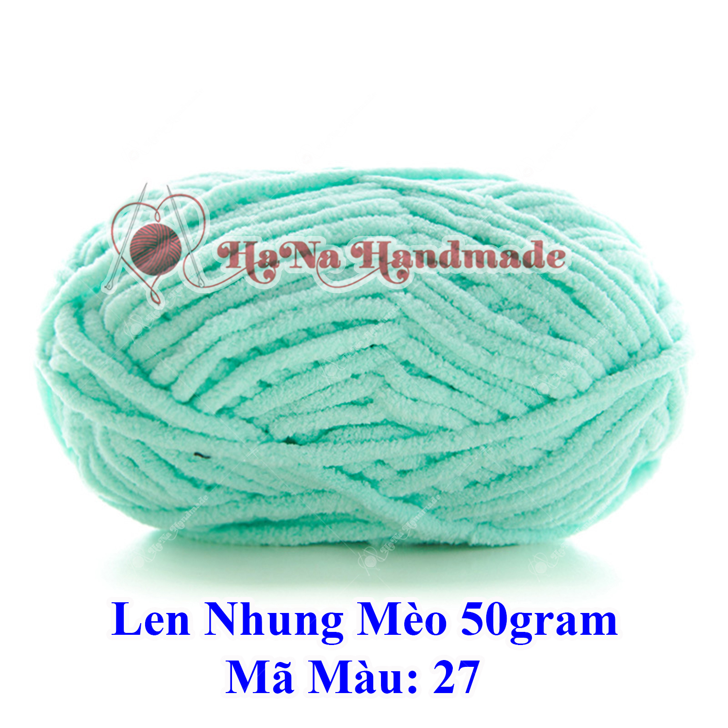 Len nhung mèo 3.5mm cuộn 50gram