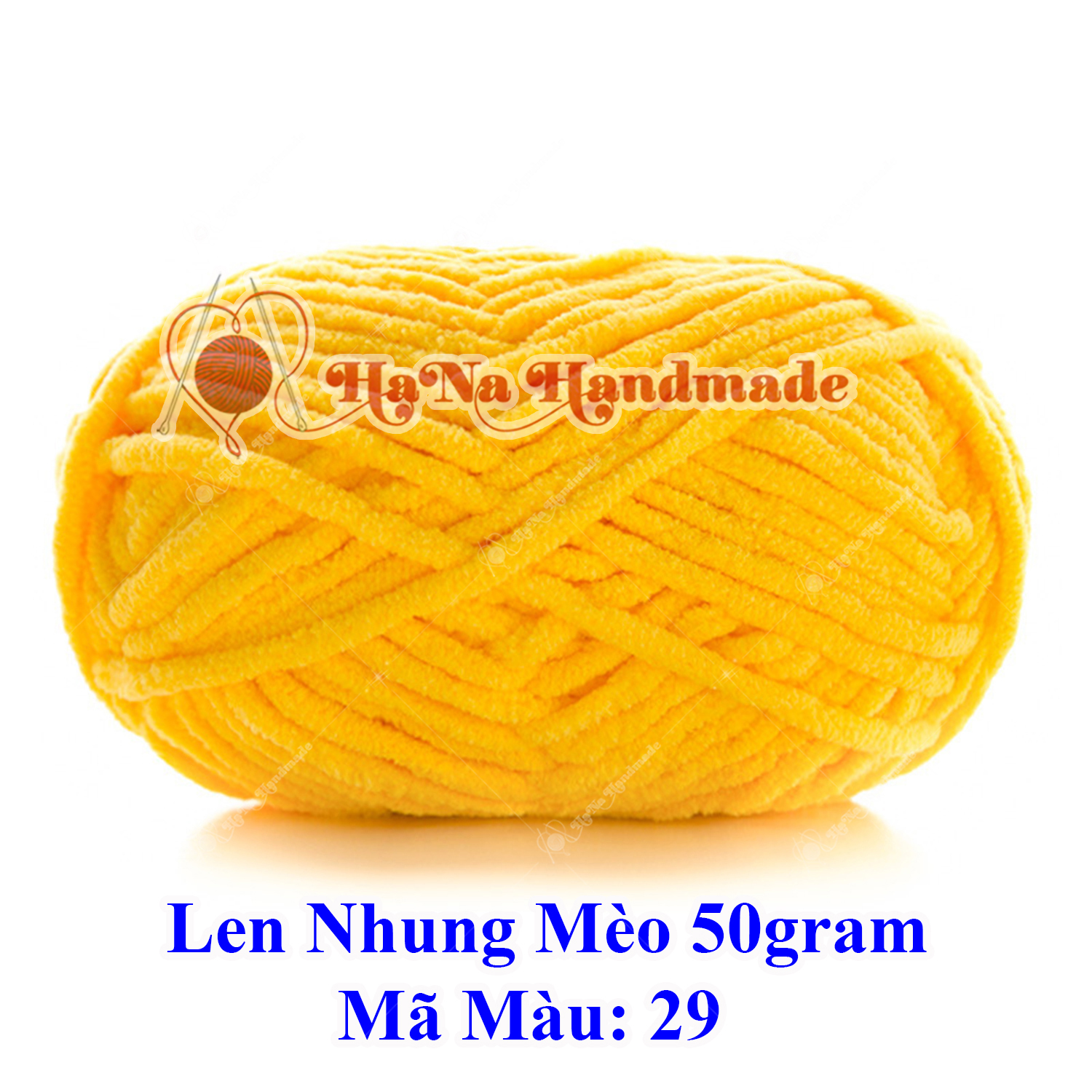 Len nhung mèo 3.5mm cuộn 50gram
