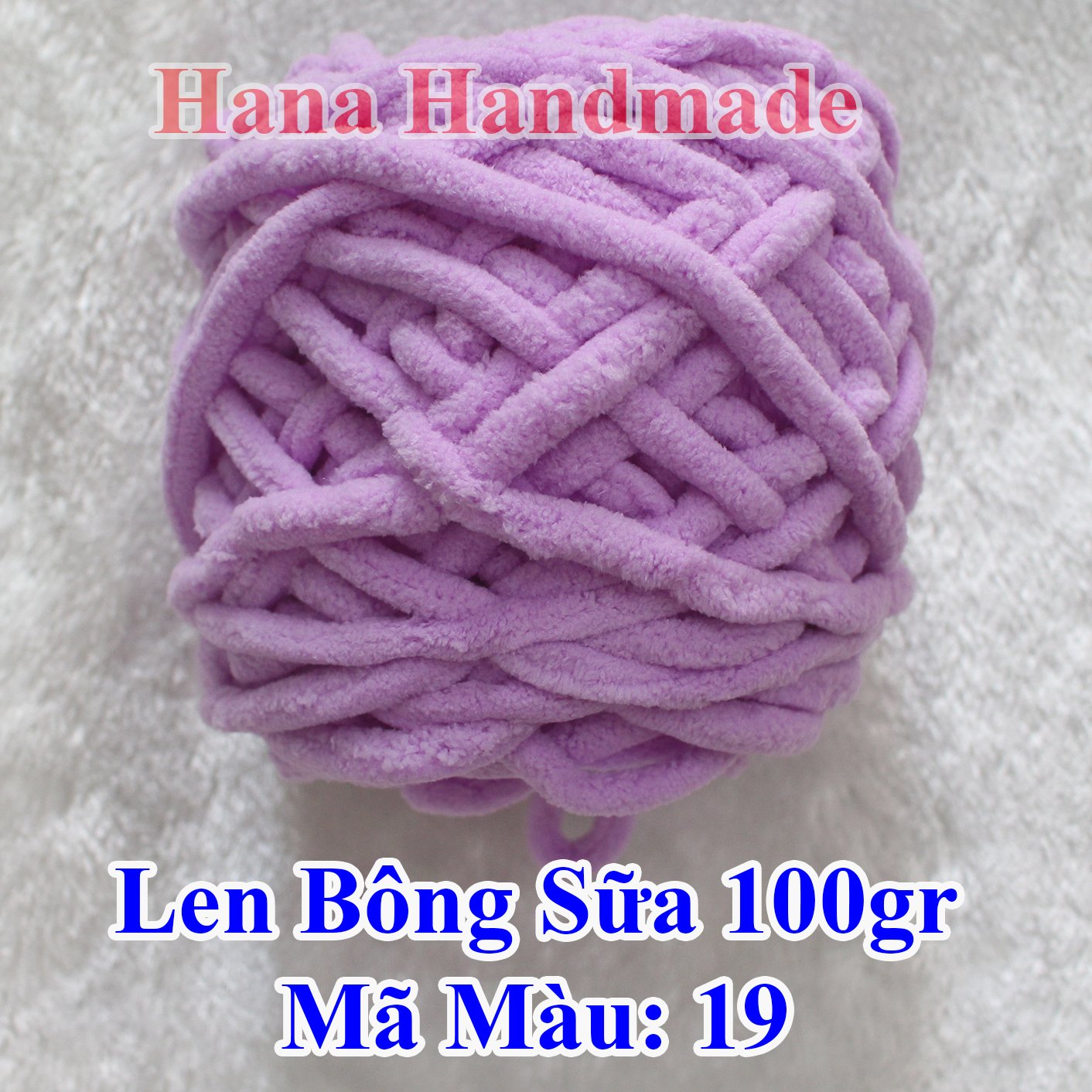 Len Bông Sữa / Len nhung đũa 90-95g (25k/cuộn)