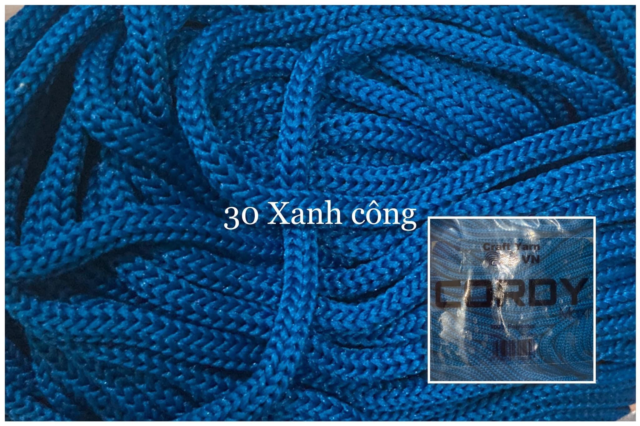 Sợi Cordy Maxi Craft Yarn trơn túi 330g khoảng 130m