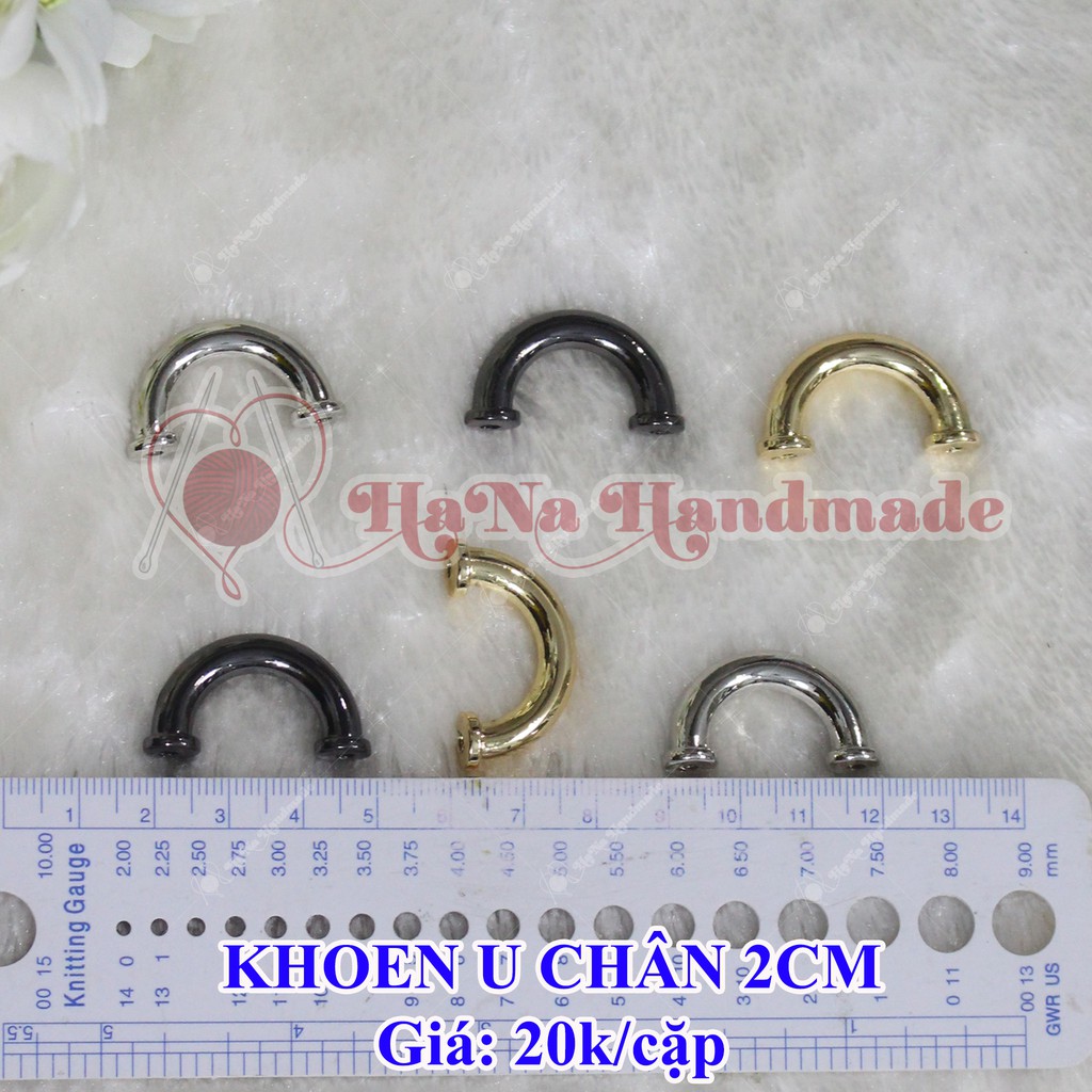 Khoen U Chân 2cm (20k/cặp)