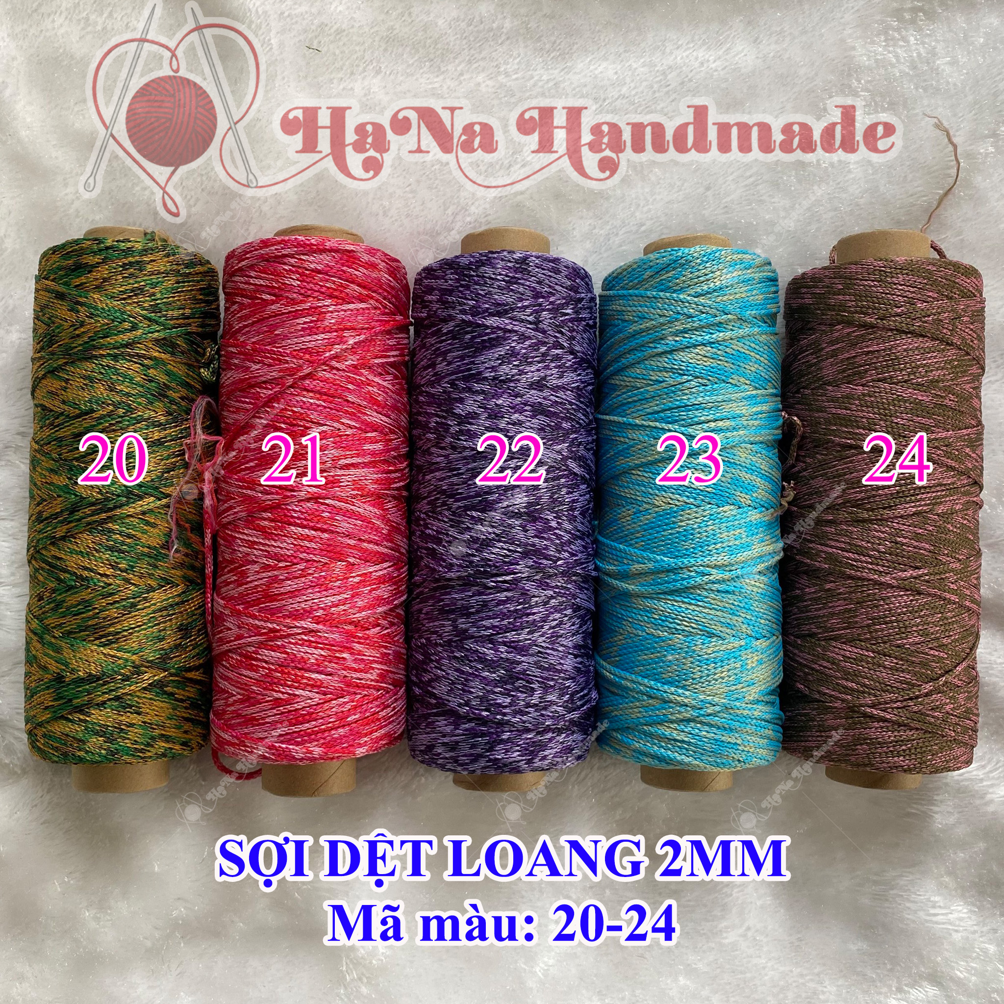 Sợi Dệt Loang (28k/cuộn)