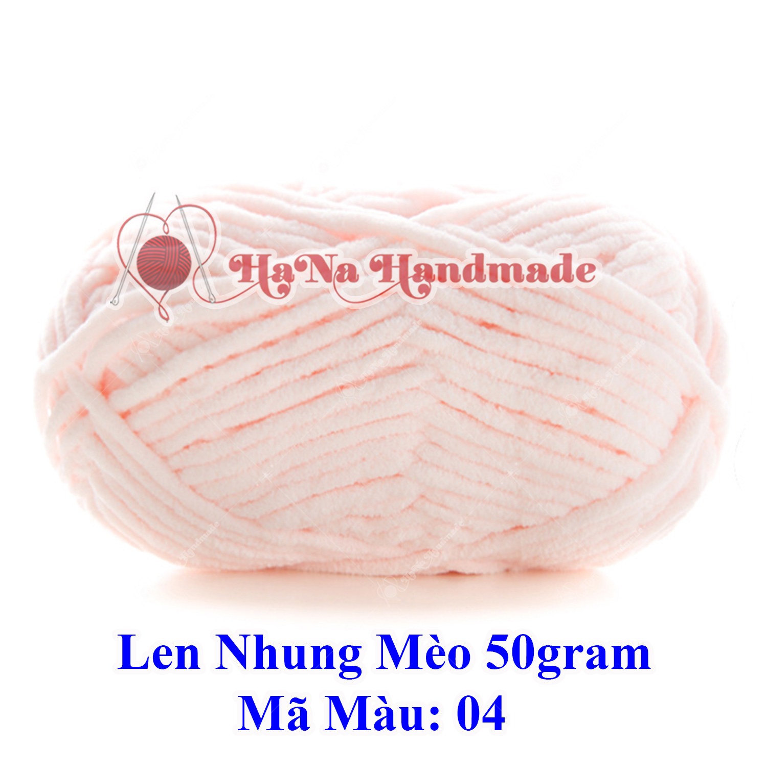 Len nhung mèo 3.5mm cuộn 50gram