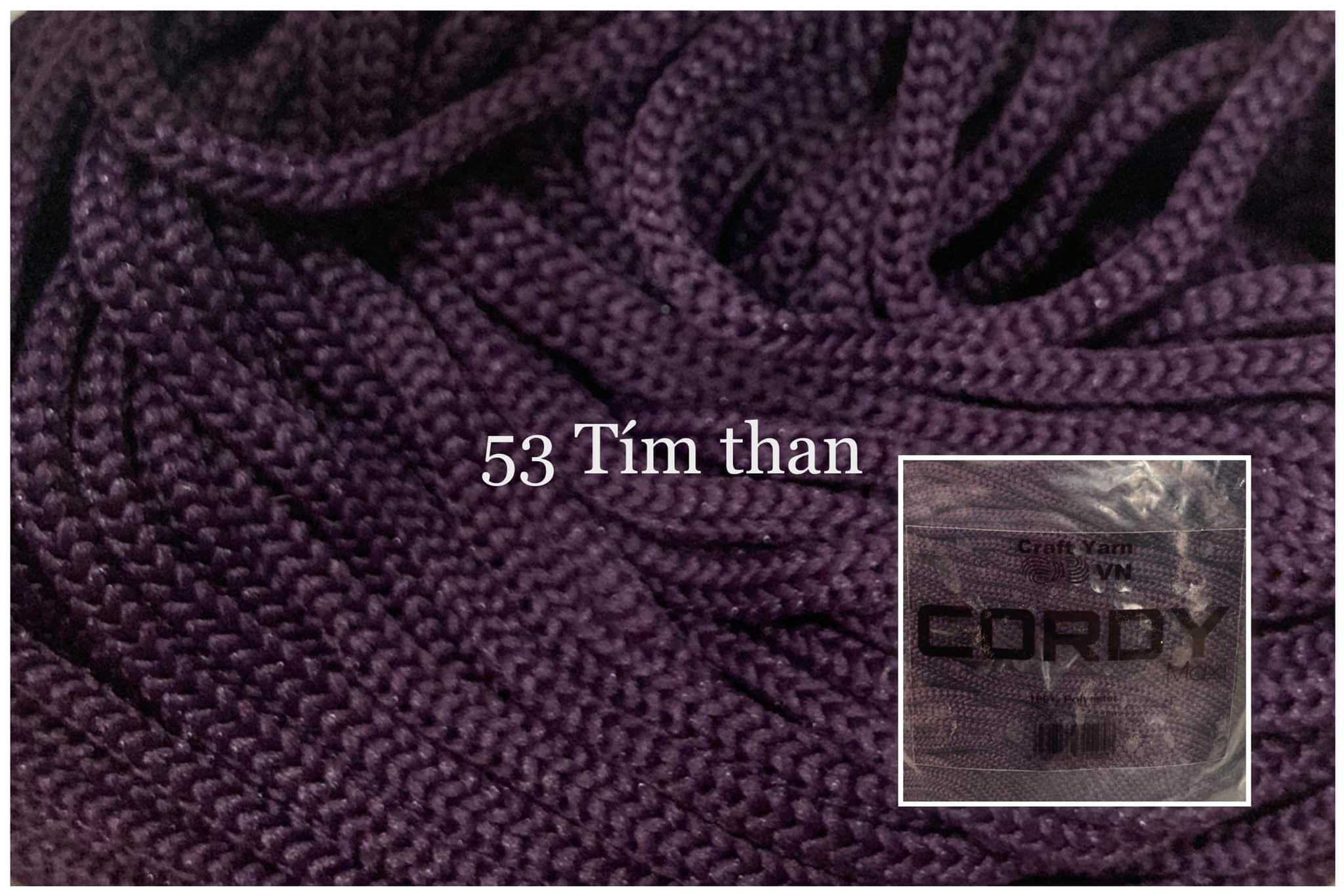 Sợi Cordy Maxi Craft Yarn trơn túi 330g khoảng 130m