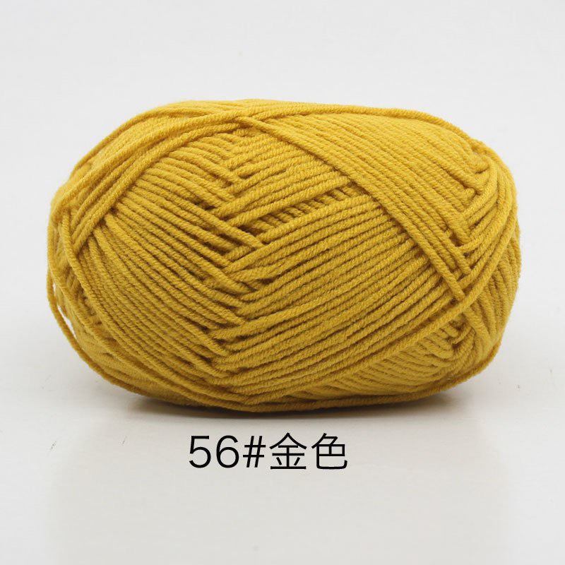 Len Milk cotton mác đen 50gram