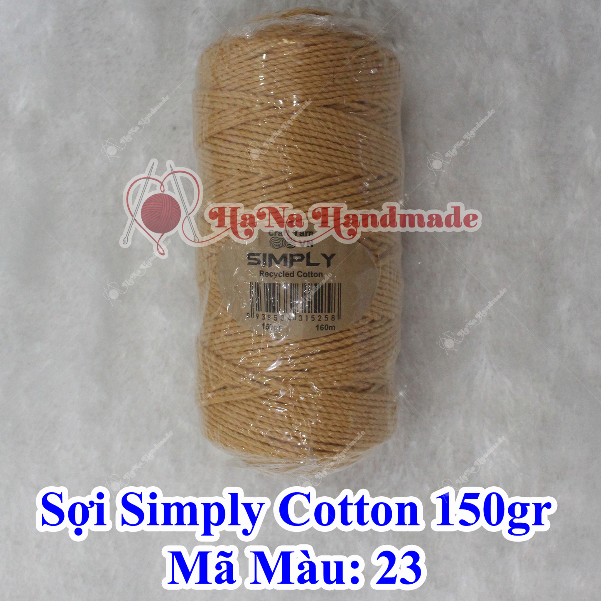 Sợi simply cotton 30k/cuộn/150gram