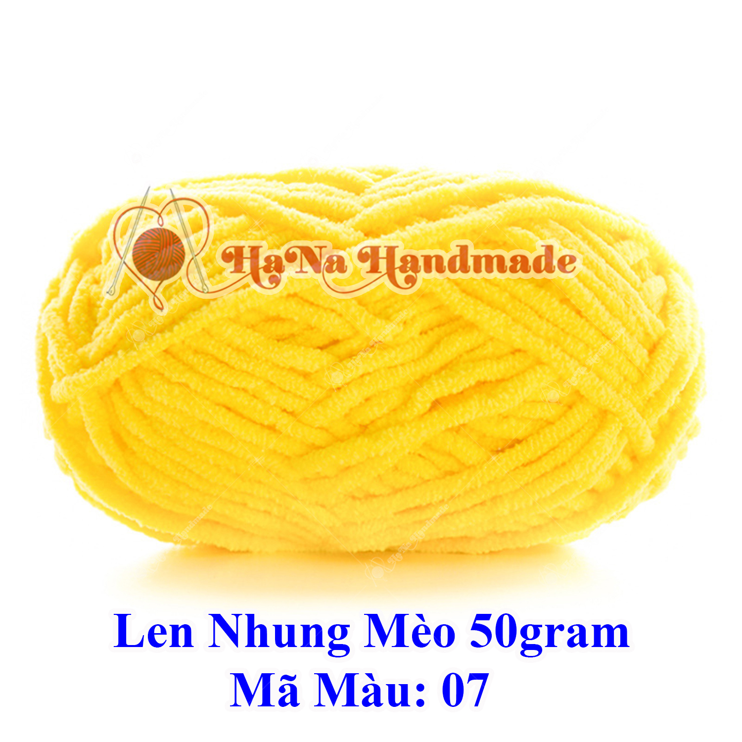 Len nhung mèo 3.5mm cuộn 50gram