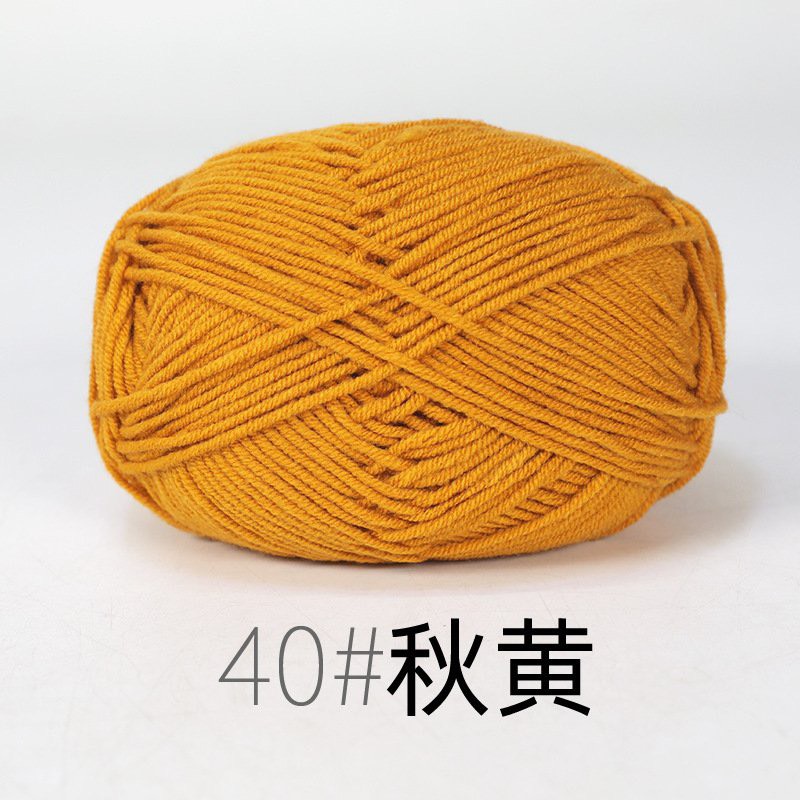 Len Milk cotton mác đen 50gram