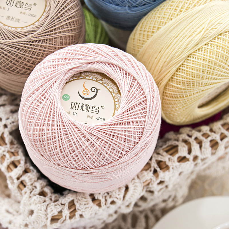 Sợi cotton Ruyi 0.8mm 29k/ cuộn 50g