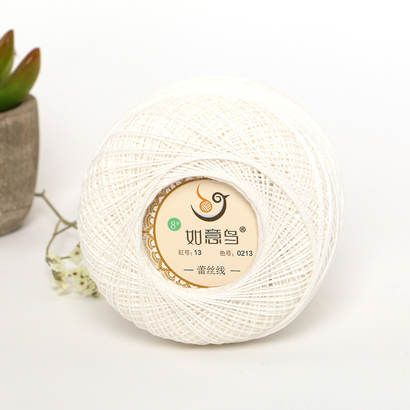 Sợi cotton Ruyi 0.8mm 29k/ cuộn 50g