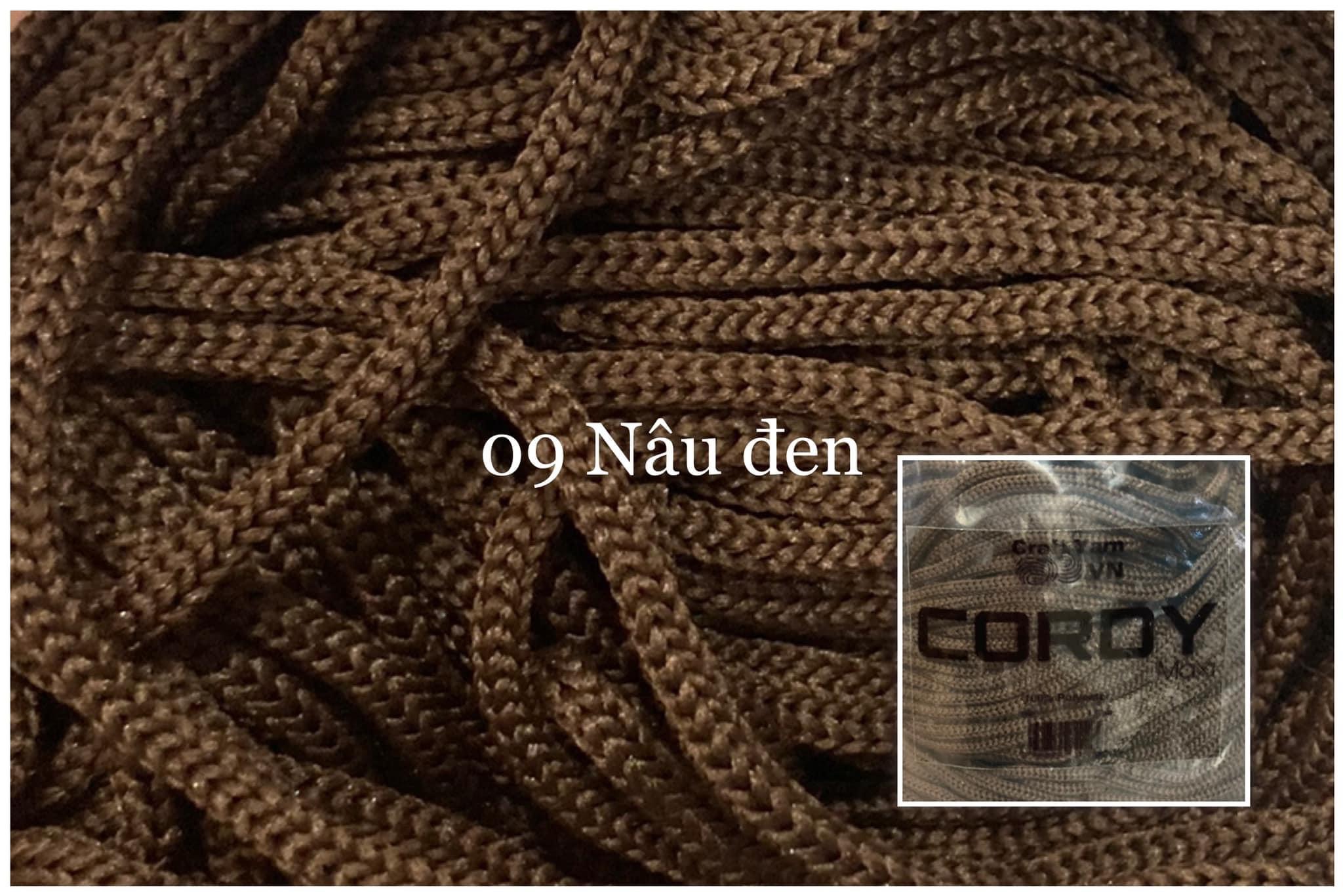 Sợi Cordy Maxi Craft Yarn trơn túi 330g khoảng 130m